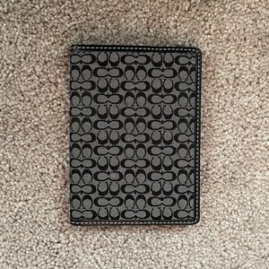 Coach Passport Holder